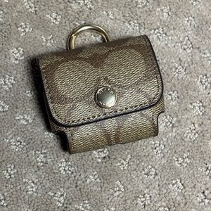 Coach IPod Ear Bud Case